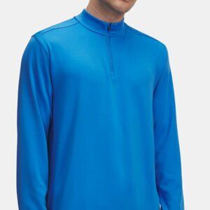 Under Armour Men's Pullover 3XL Loose fit UA Motion 1/4 Zip Long Sleeve Blue NWT